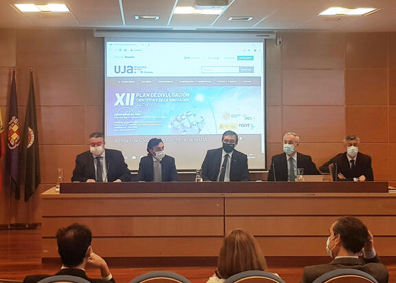 Momento de la inauguración de la Jornada.
