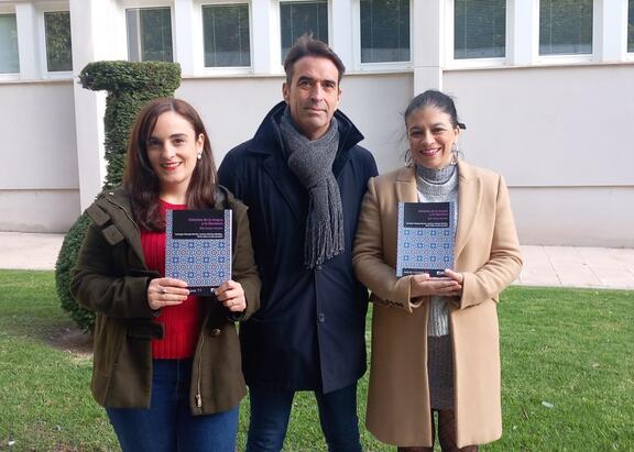 Rocío Jódar Jurado, Santiago Fabregat Barrios y Carmen Sánchez Morillas. 