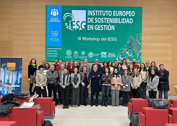 Participantes en el III Workshop y la reunión anual del Consejo del Instituto Europeo de Sostenibilidad en Gestión (iESG).
