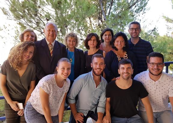 Miembros del grupo de investigación de la UJA 'Estrés celular y edad'.