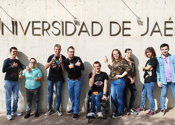 Fotografía premiada en el concurso con alumnado del Programa UniverDI-UJA.