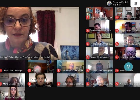 Primera reunión de la comisión de trabajo de seguimiento de la docencia online