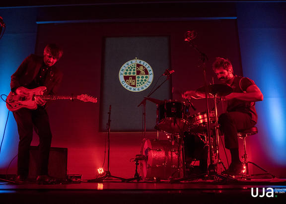 Guadalupe Plata, en concierto en el Aula Magna de la UJA. Fotografía: Fernando Mármol