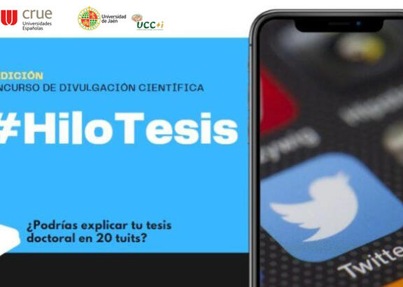 Cartel de la segunda edición de #HiloTesis.