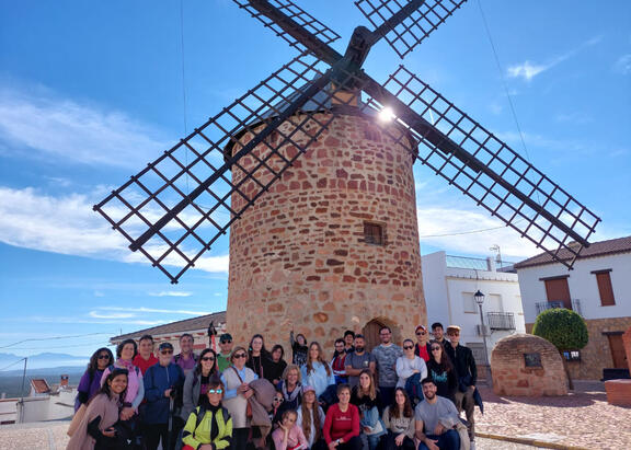 Participantes en la jornada de convivencia celebrada en Baños de la Encina.