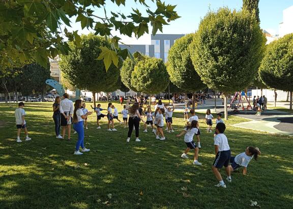 Voluntariado de la UJA, en las actividades de Aspace.
