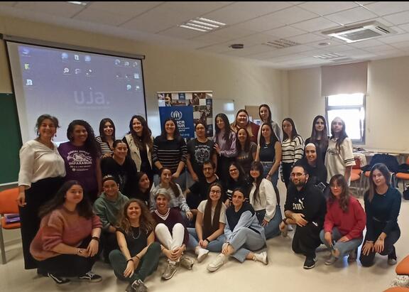 Alumnado participante en la actividad.