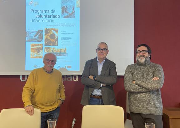Arturo Ruiz, José Moyano y Juan Pedro Bellón.