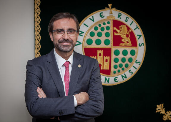Juan Gómez Ortega, Rector de la UJA.