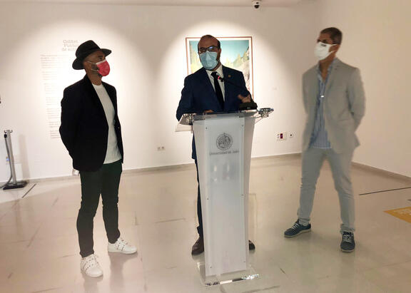 De izquierda a derecha, José Luis Puche, Felipe Serrano y Manuel Jódar.