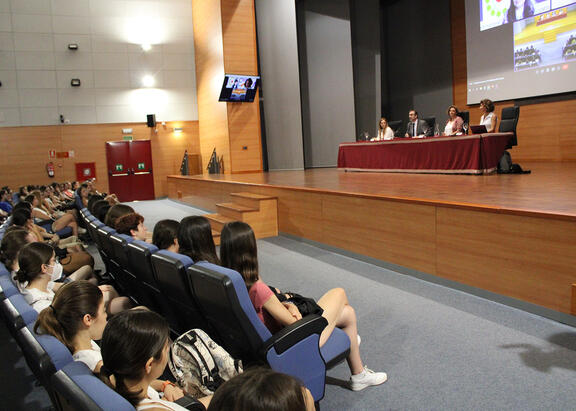 Momento de la inauguración del Campus Científico de Verano GEM.