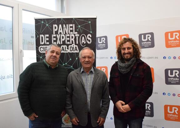 Rafael Segura, Francisco Feito y Julio A. Olivares.