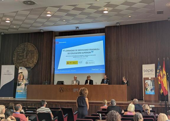 Jornadas de movilidad Erasmus+ de educación superior.
