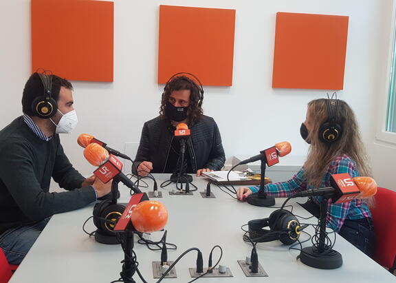 Un momento de UniRadio Jaén.