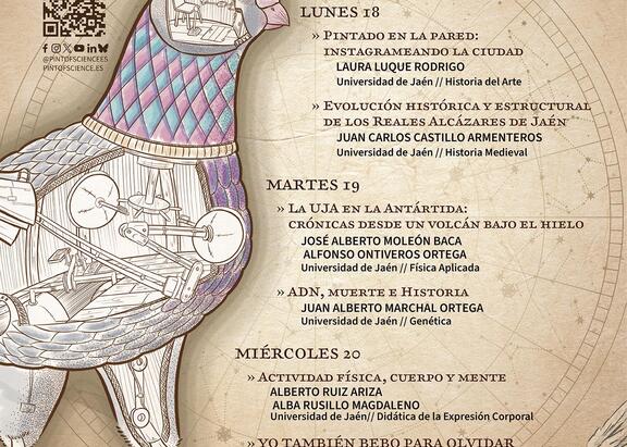 Cartel de Pint of Science en Jaén 2026.