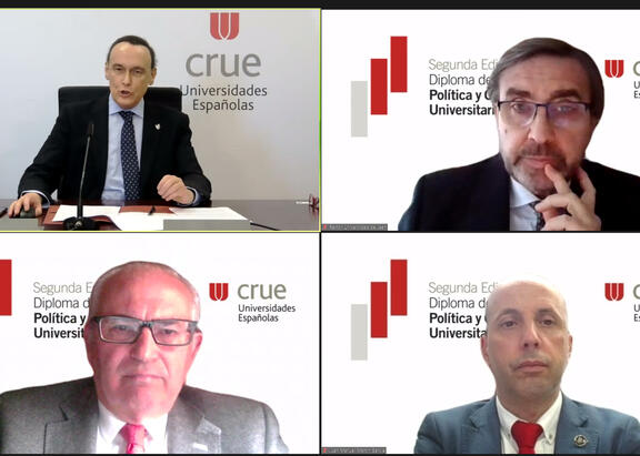 José Carlos Gómez Villamandos, Juan Gómez Ortega, Manuel Parras Rosa y José Ignacio García Pérez