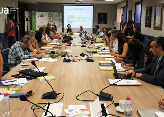 Momento de la reunión del proyecto europeo 'Sustainolive'