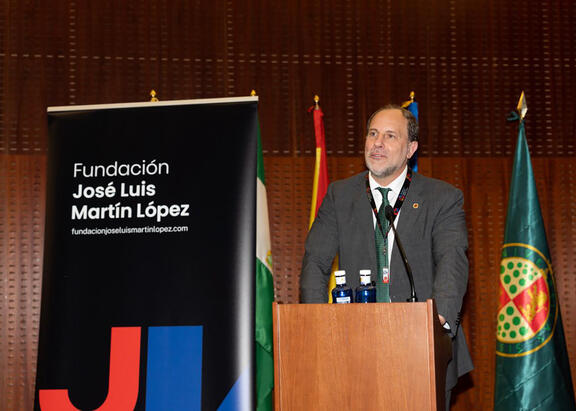 Intervención del Rector, en la presentación de la nueva Fundación José Luis Martín López. Foto: @italoroncal