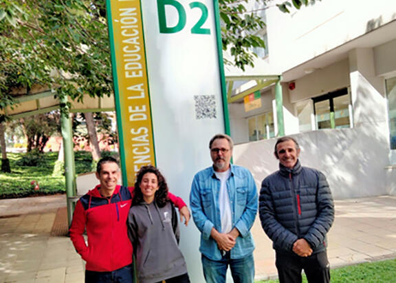 Miembros de la UJA integrantes de la Red ANDARED.