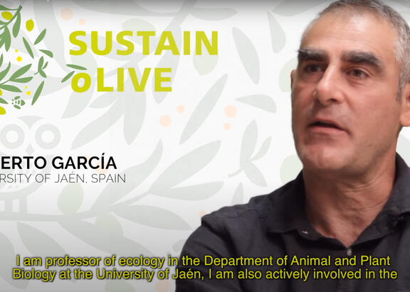 Roberto García, coordinador del proyecto SUSTAINOLIVE.