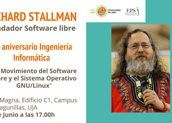 Cartel de la conferencia.