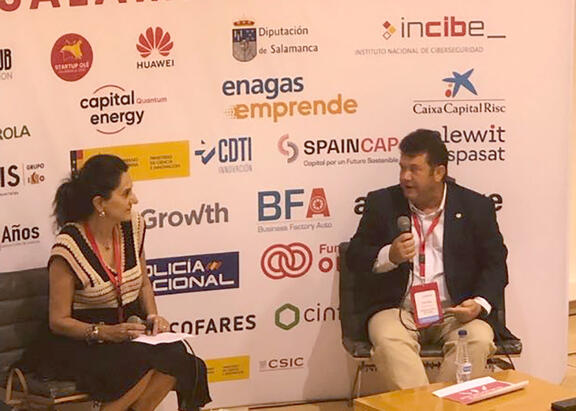 Intervención de Raul Mata en la mesa redonda ‘El papel de las Universidades Públicas en el ecosistema emprendedor’.