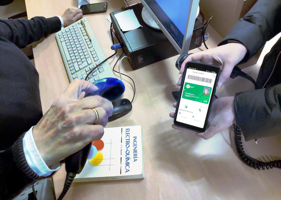 Esta nueva funcionalidad está pensada para facilitar al alumnado su identificación en Biblioteca