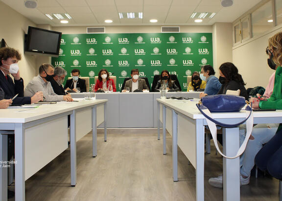 Momento de la presentación de UJA Integra