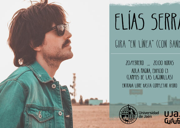 Cartel del concierto de Elías Serra