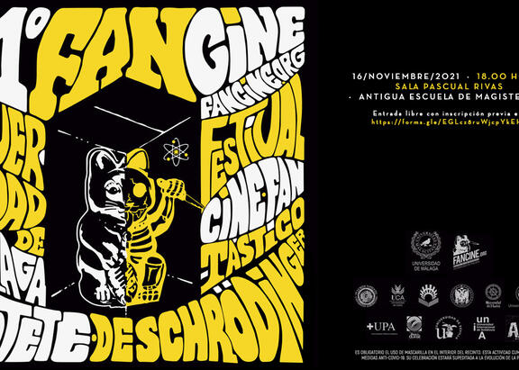 Cartel de Fancine en la UJA