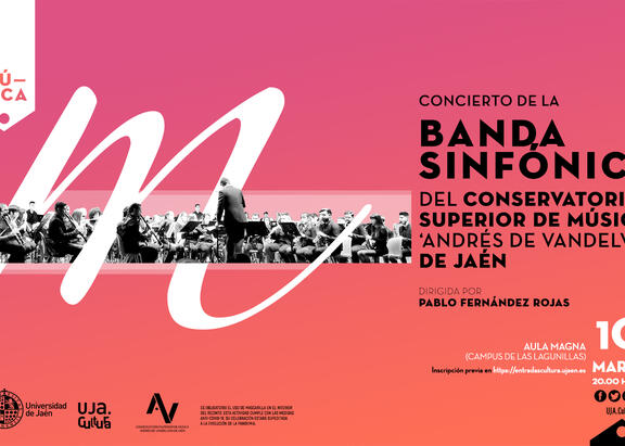 La Banda Sinfónica del Conservatorio de Superior de Música ‘Andrés de Vandelvira’ ofrece el jueves un concierto en el Aula Magna de la UJA