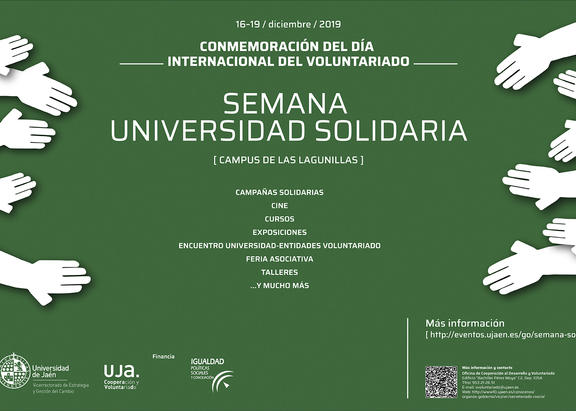 Cartel de la Semana Universidad Solidaria