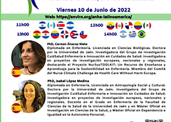 Cartel de la conferencia de ANHE Latinoamérica.