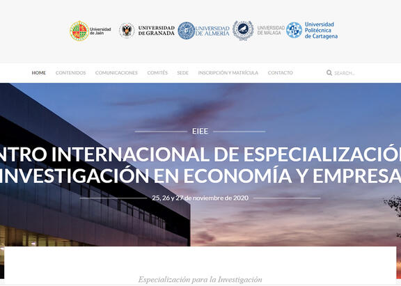 Imagen de la página web del encuentro.