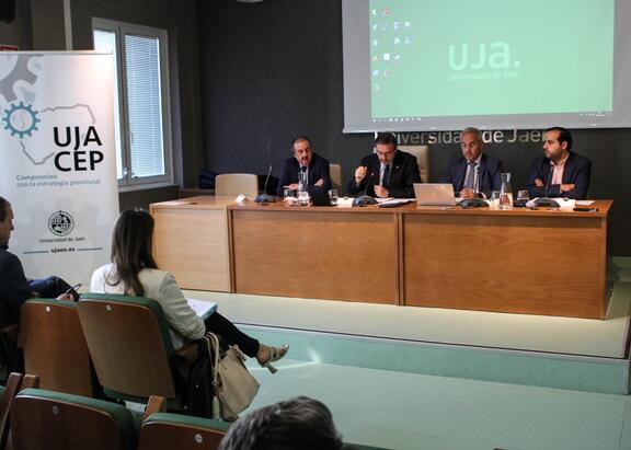 Momento de la inauguración