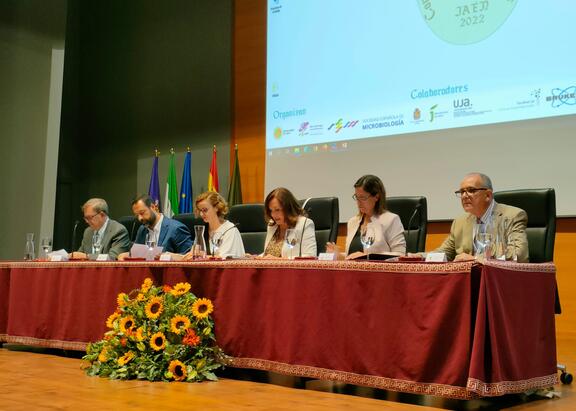 Acto inaugural del XXII Congreso Nacional de Microbiología de los Alimentos.
