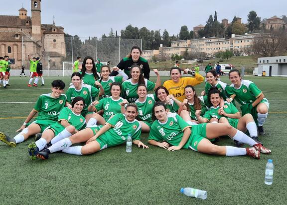 Equipo femenino de fútbol de la UJA, bronce en los CAU 2023.