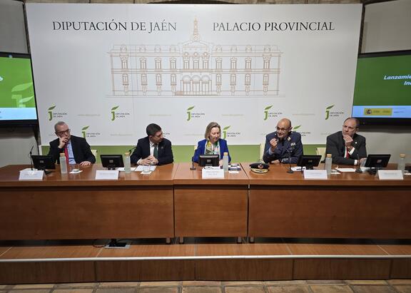 Acto de presentación, en el Aula de Cultura de Diputación.