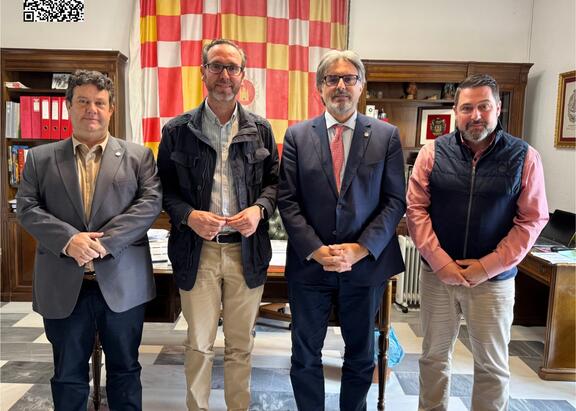 Raúl Mata, Javier López, Alberto del Real y Francisco J. Villar.