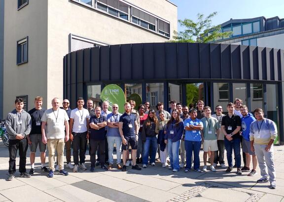 Alumnado y profesorado participante en el curso