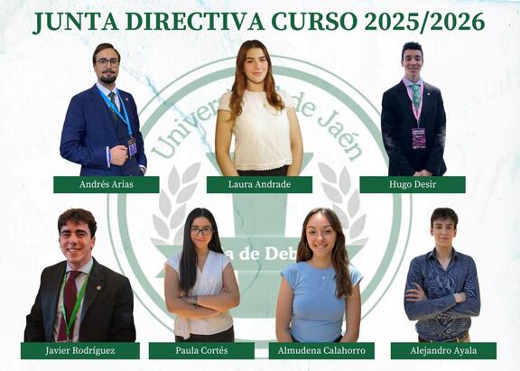 Junta directiva del Aula de Debate de la UJA para el curso 2025/2026