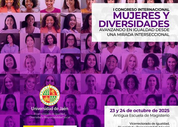 Cartel del Congreso Internacional de Mujeres y Diversidades