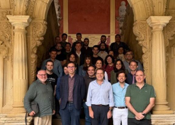 Responsables, ponentes y participantes en las jornadas.