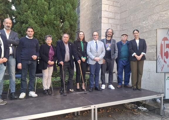 Representantes institucionales e invitados a la presentación de las actividades del Día Internacional del Flamenco