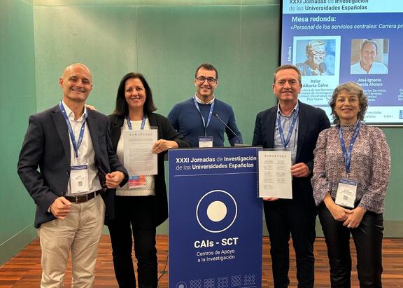 Responsables de los Servicios Centrales de Apoyo a la Investigación de Universidades Andaluzas