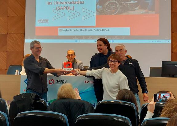 Presentación de candidatura de la UJA para convertirse en sede del XVI Encuentro de la Red de Servicios de Apoyo a Personas con Discapacidad de las Universidades (SAPDU) en 2027