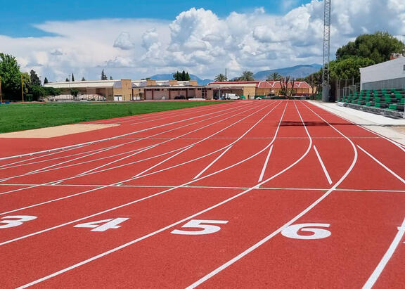 Pista de Atletismo 'Ángel Cortés' de La Salobreja.