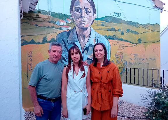 Carlos A. Ruiz, María Ortiz y Marta Torres.