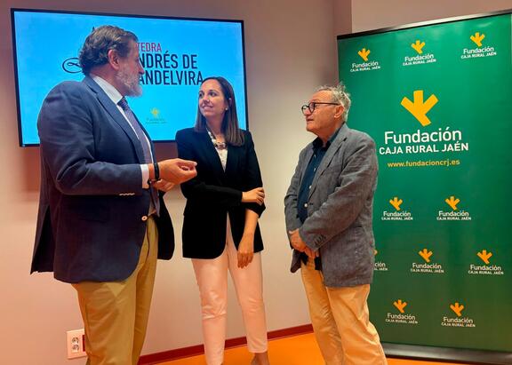 Luis Jesús García-Lomas, Marta Torres y Pedro Galera.