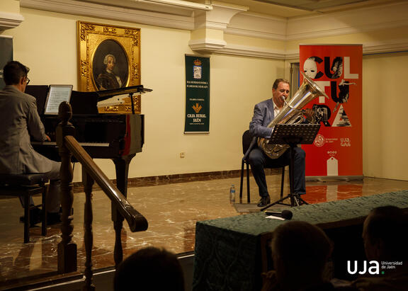 Concierto celebrado en la Real Sociedad Económica del País. Foto: Fernando Mármol.